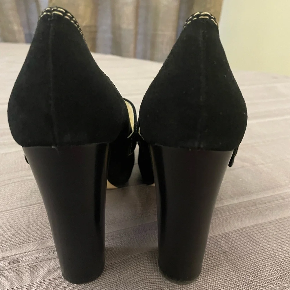 Michael Kors Annabel T-Strap 8.5, Black - Picture 3 of 9